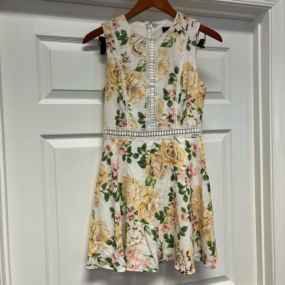 Disney Princess Collection Floral Tiana Inspired Dress sz S